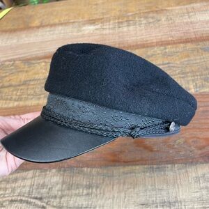 Norlender wool sailor Black Cap hat fisherman